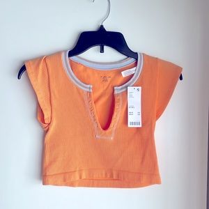 Out From Under Go For Gold crop top M/L UO